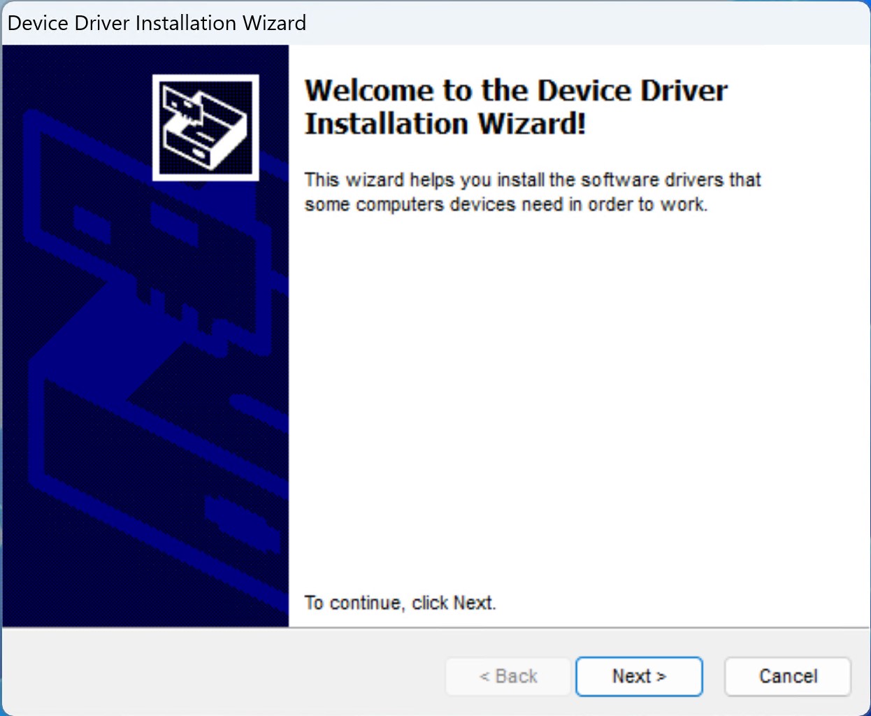Driver Setup Image 1