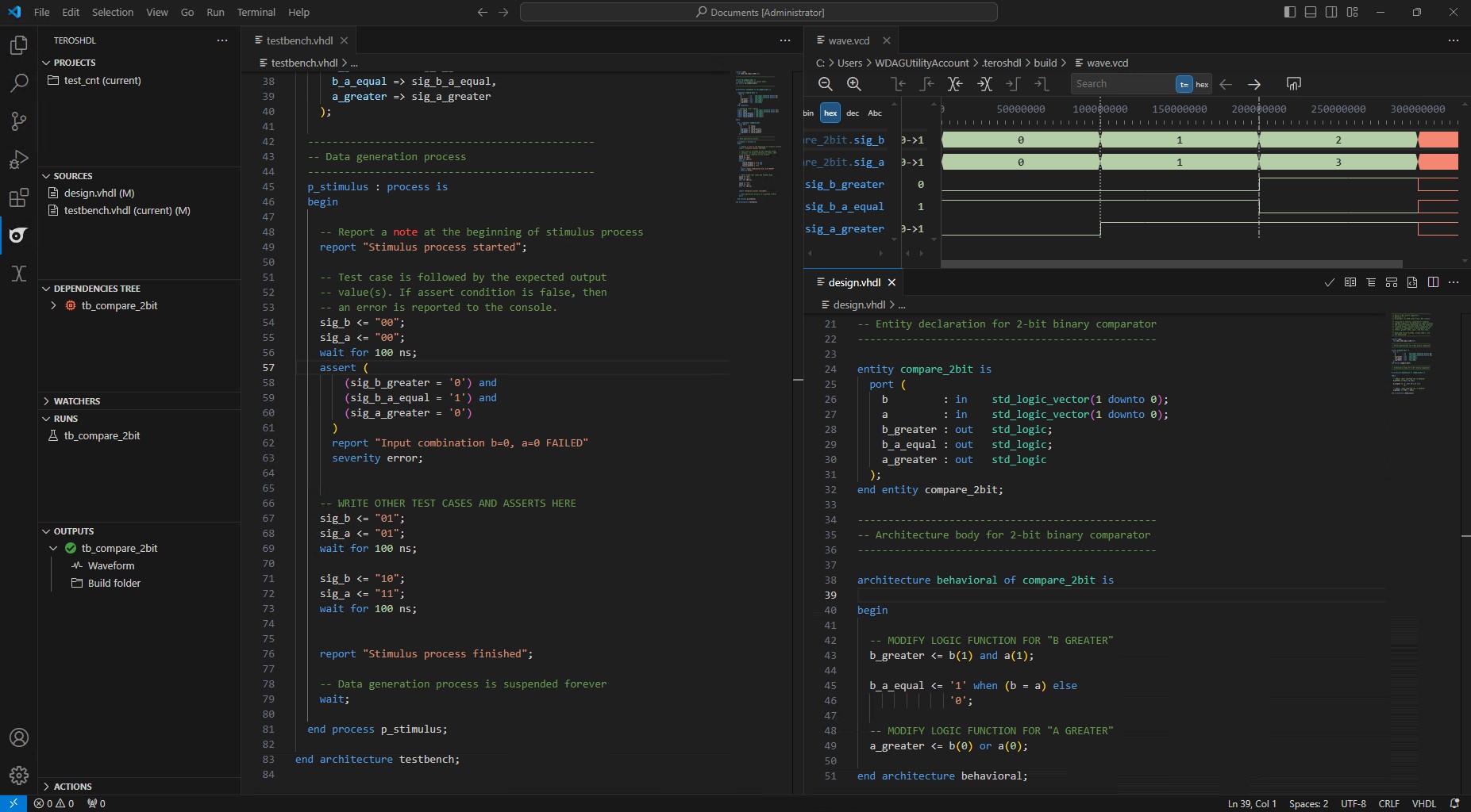 VSCode Commercial Screen