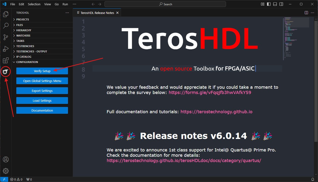 VSCode with TerosHDL